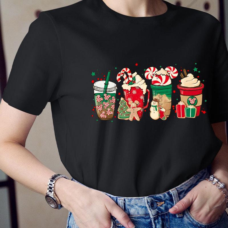 Bet You Want Some Christmas Drink Teacher T-Shirt