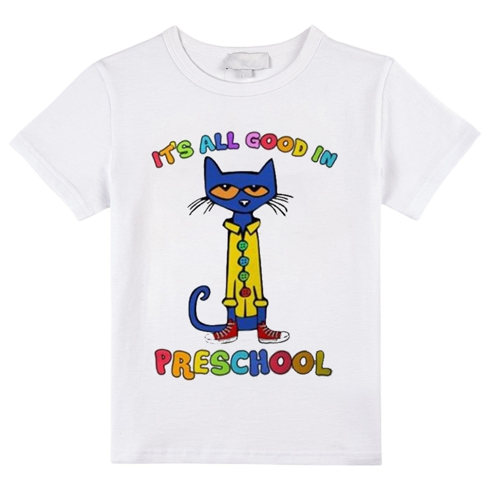 Personalized It's All Good In Preschool  Kids T-Shirt
