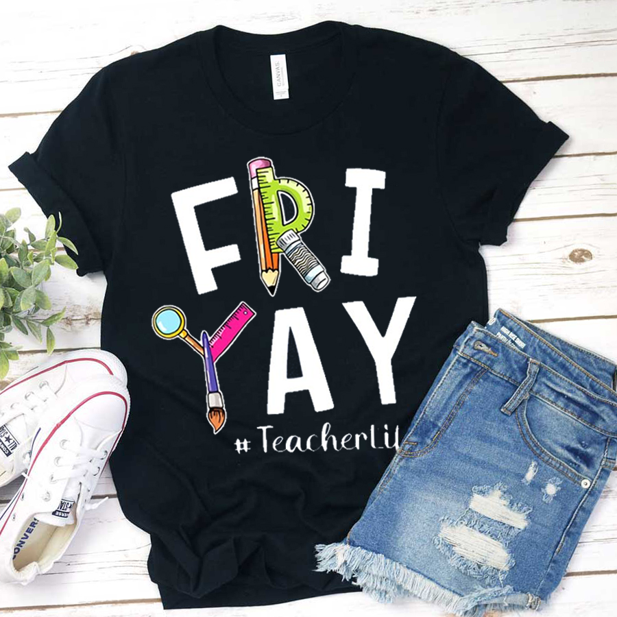 FRIYAY Stationery Letter  T-Shirt