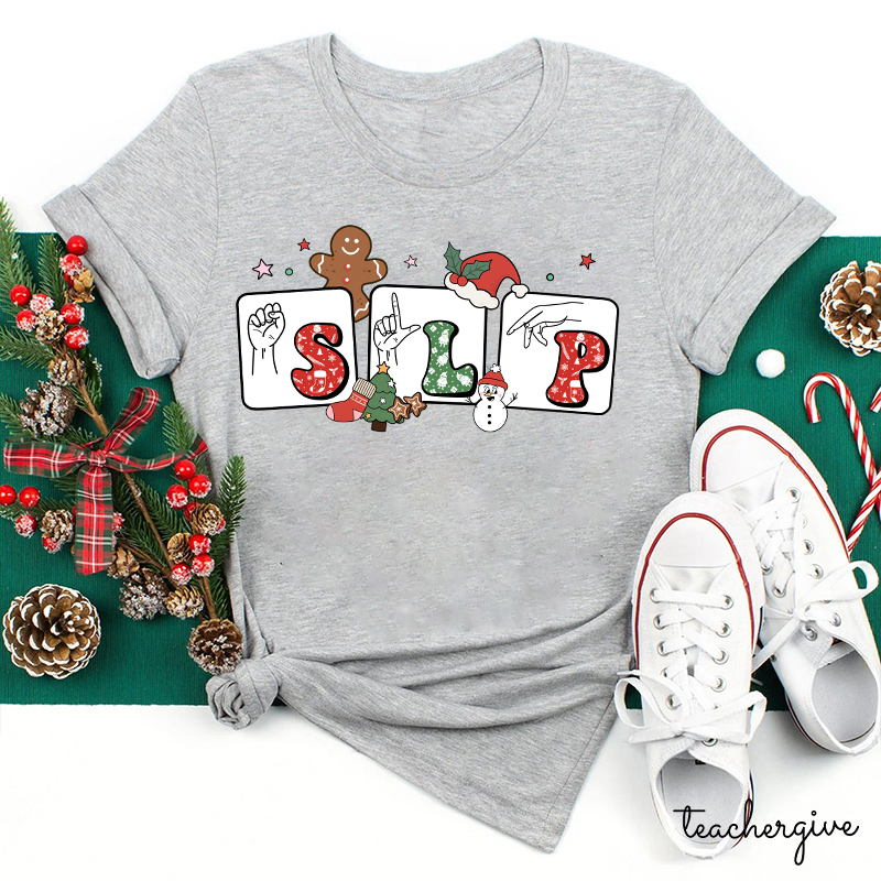 Merry Christmas To You SLP Teacher T-shirt
