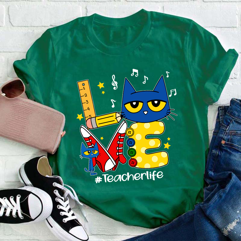 Love Teacherlife Teacher T-Shirt