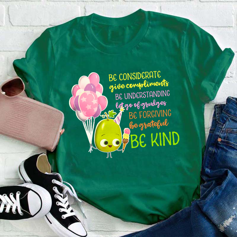 Be Kind Be Grapeful Teacher T-Shirt