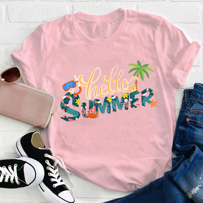 Hello Summer Teacher T-Shirt