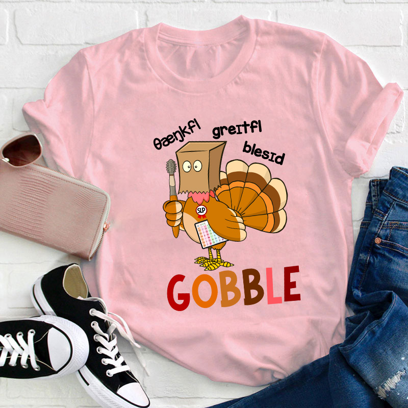 Gobble Teacher T-Shirt