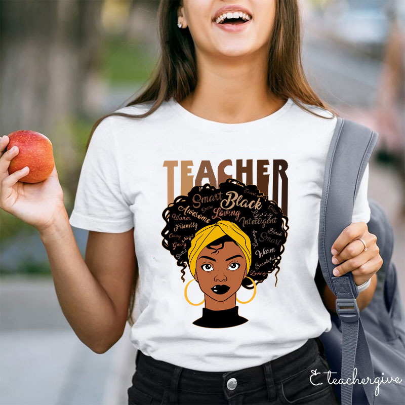 Brilliant Black Teacher T-Shirt