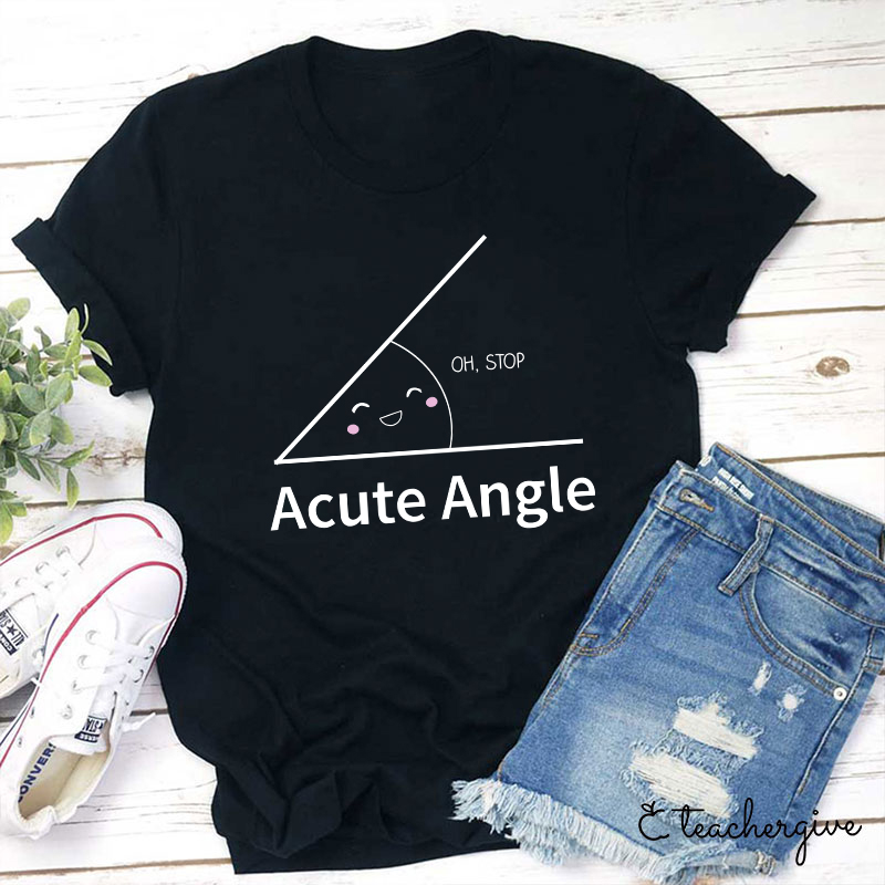 Acute angle clearance cat shirt