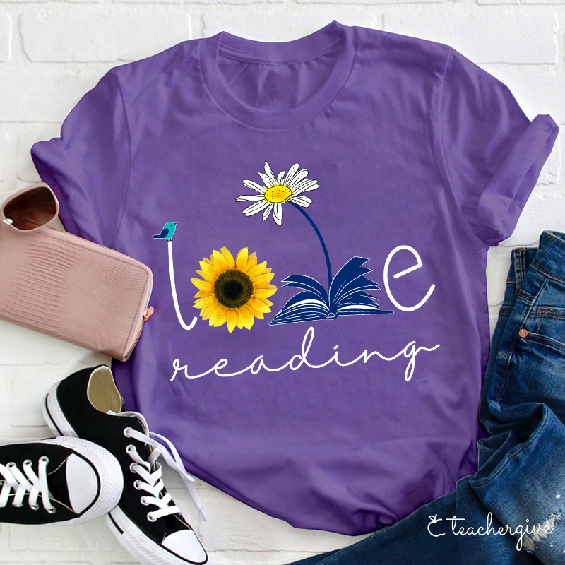 I Love Reading Teacher T-Shirt