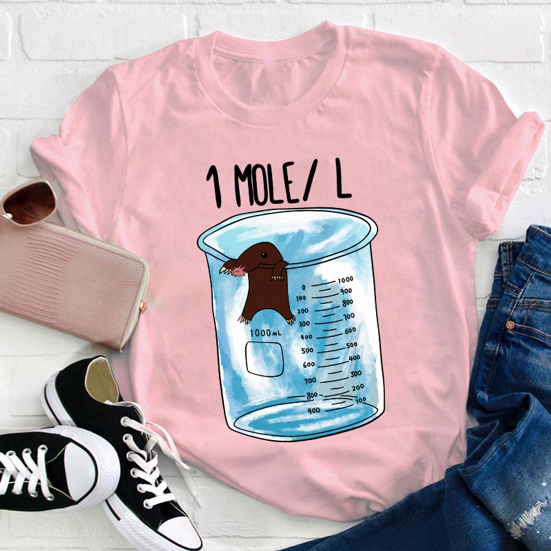 Experimental 1000ML Measuring Cup Teacher T-Shirt