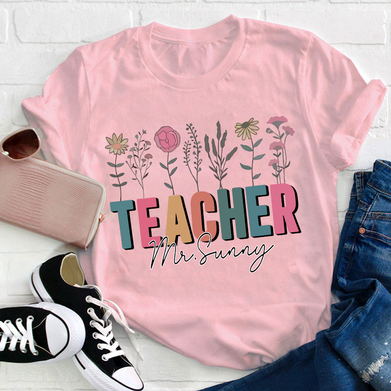 Personalized The Glorious Blooms T-Shirt