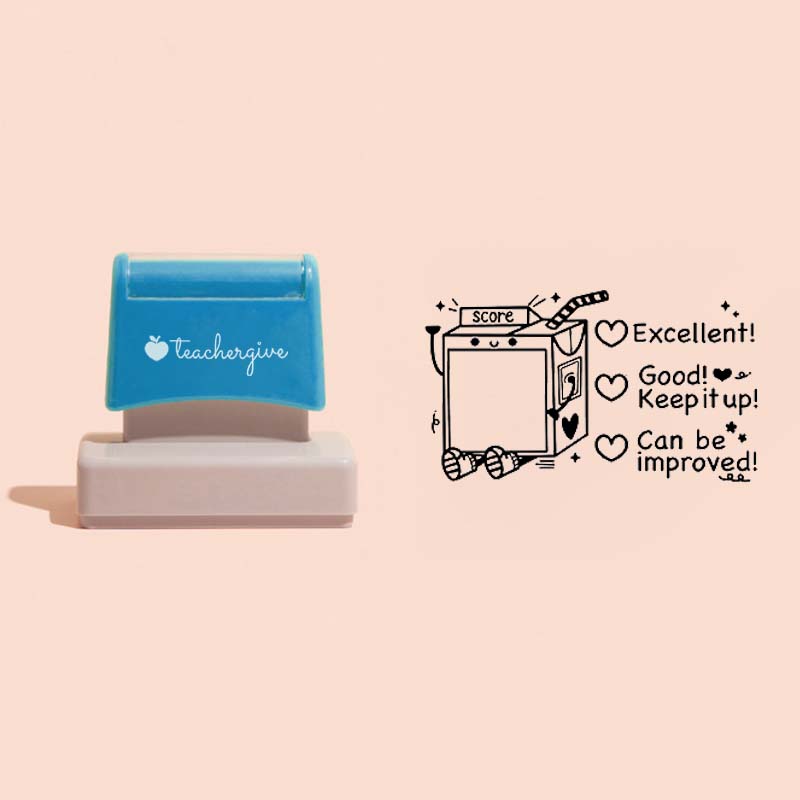 Score Your Work Large Rectangle Stamp