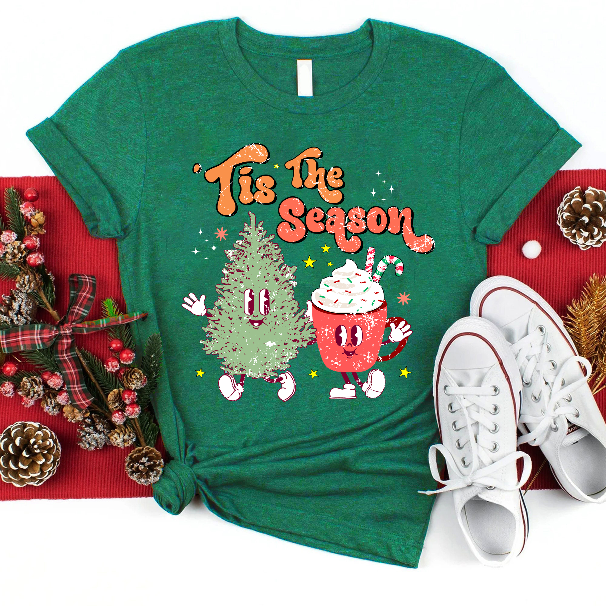 Tis The Season Merry Christmas Teacher T-Shirt