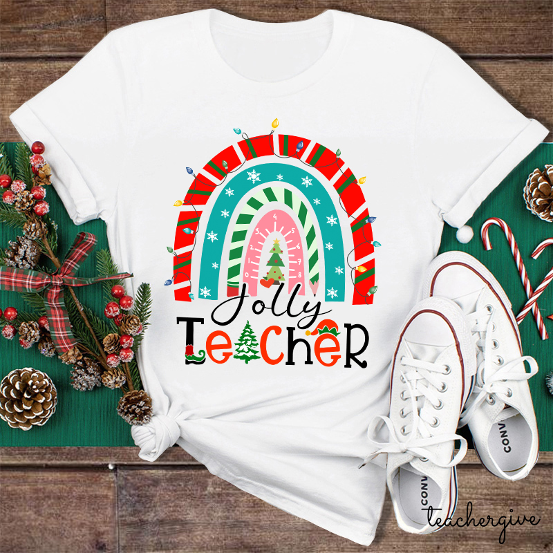 What A Jolly Teacher Teacher T-Shirt