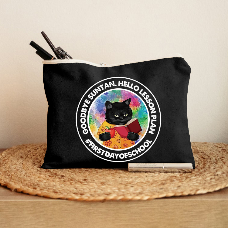 Goodbye Suntan Hello Lesson Plan Makeup Bag