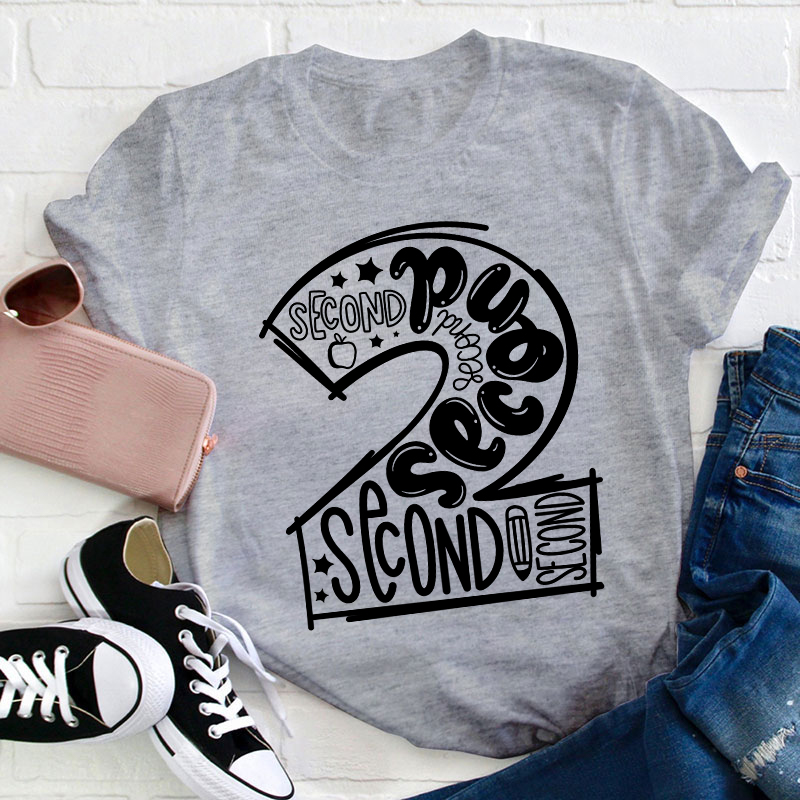 Personalized Grade Kindergarten Teacher T-Shirt