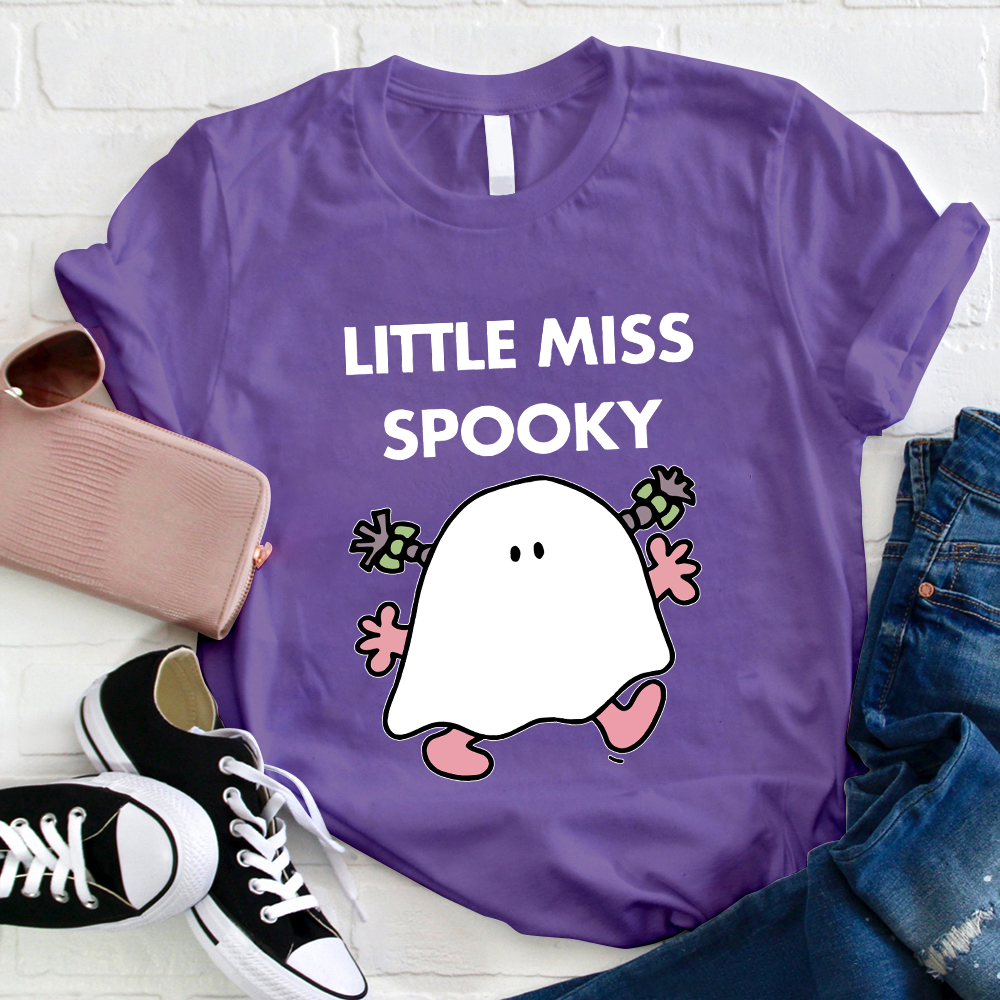 Little Miss Spooky Ghost T-Shirt