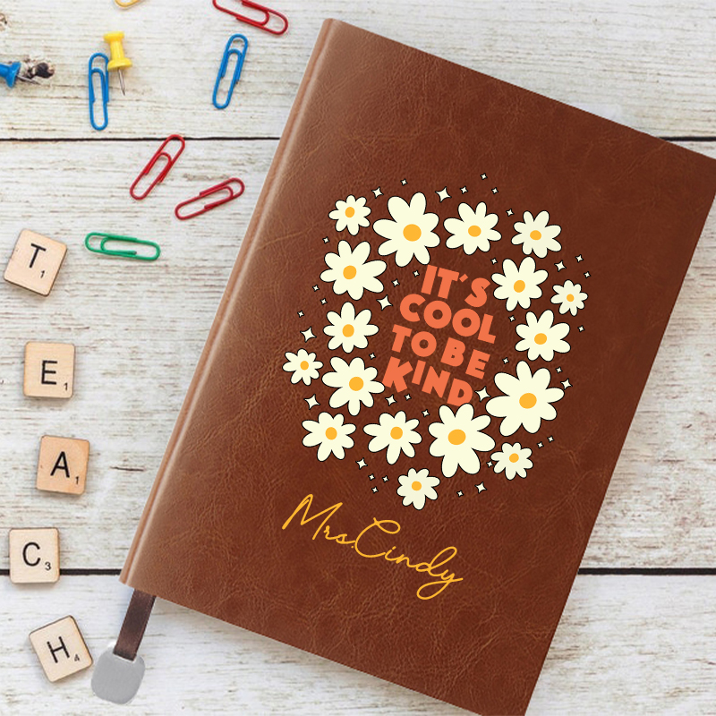 Personalized It's Cool To Be Kind  Notebook