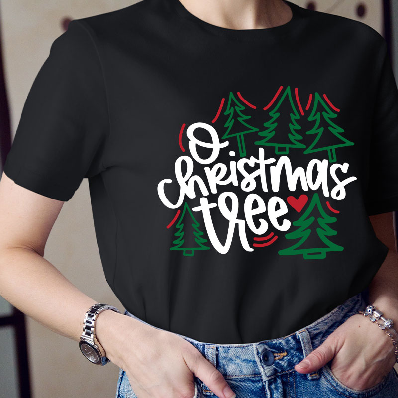 Christmas Tree Teacher T-Shirt