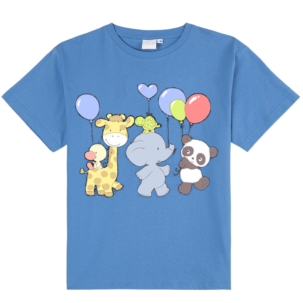 Cute Animals Are Playing  Kids T-Shirt