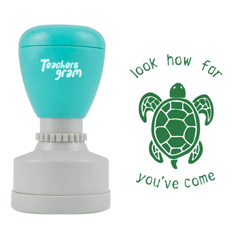 Turtle Teacher Stamp