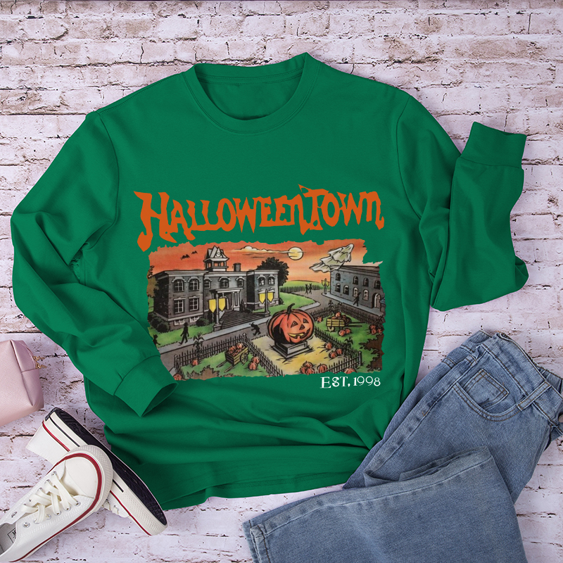 Halloween Town Long Sleeve T-Shirt