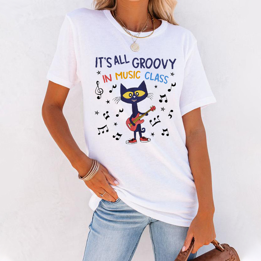 It's All Groovy In Music Class T-Shirt