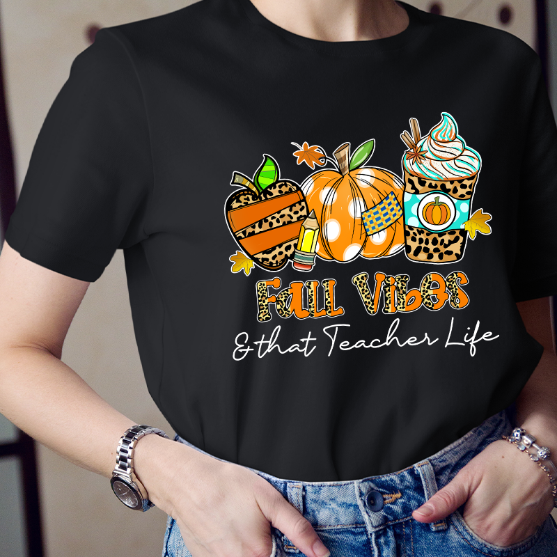 Feeling The Fall Vibes T-Shirt