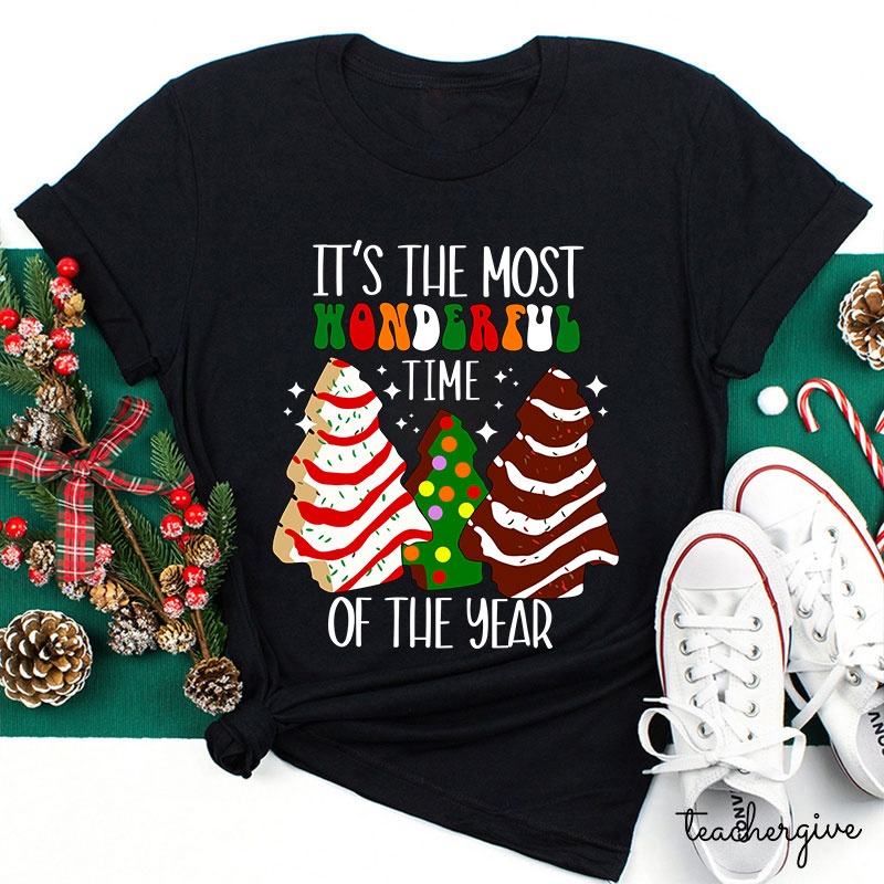 It's The Most Wonderful Time Of The Year Teacher T-Shirt