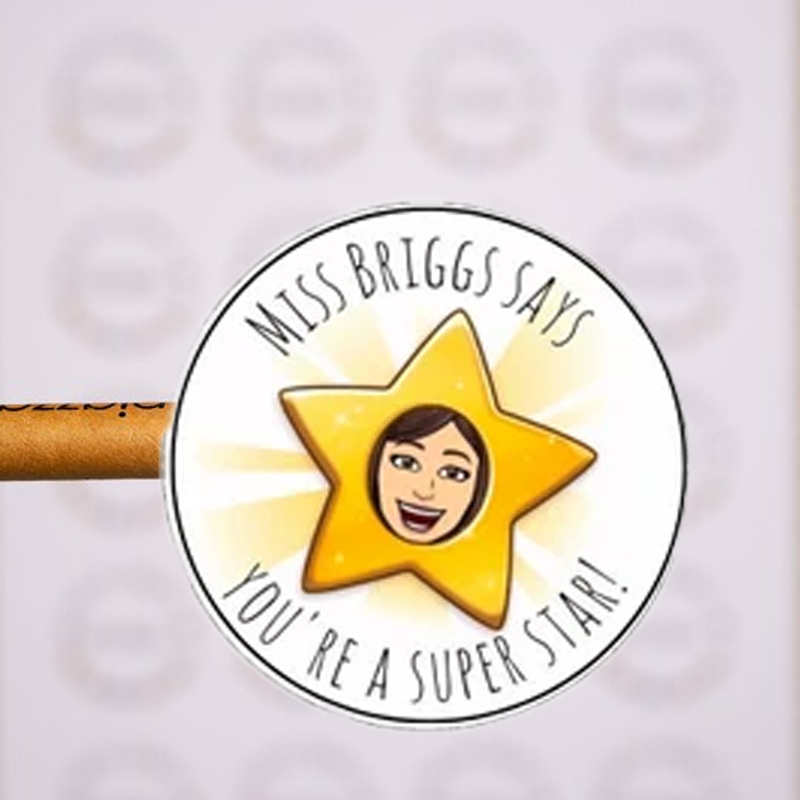 Personalized Teacher You're A Superstar Stickers
