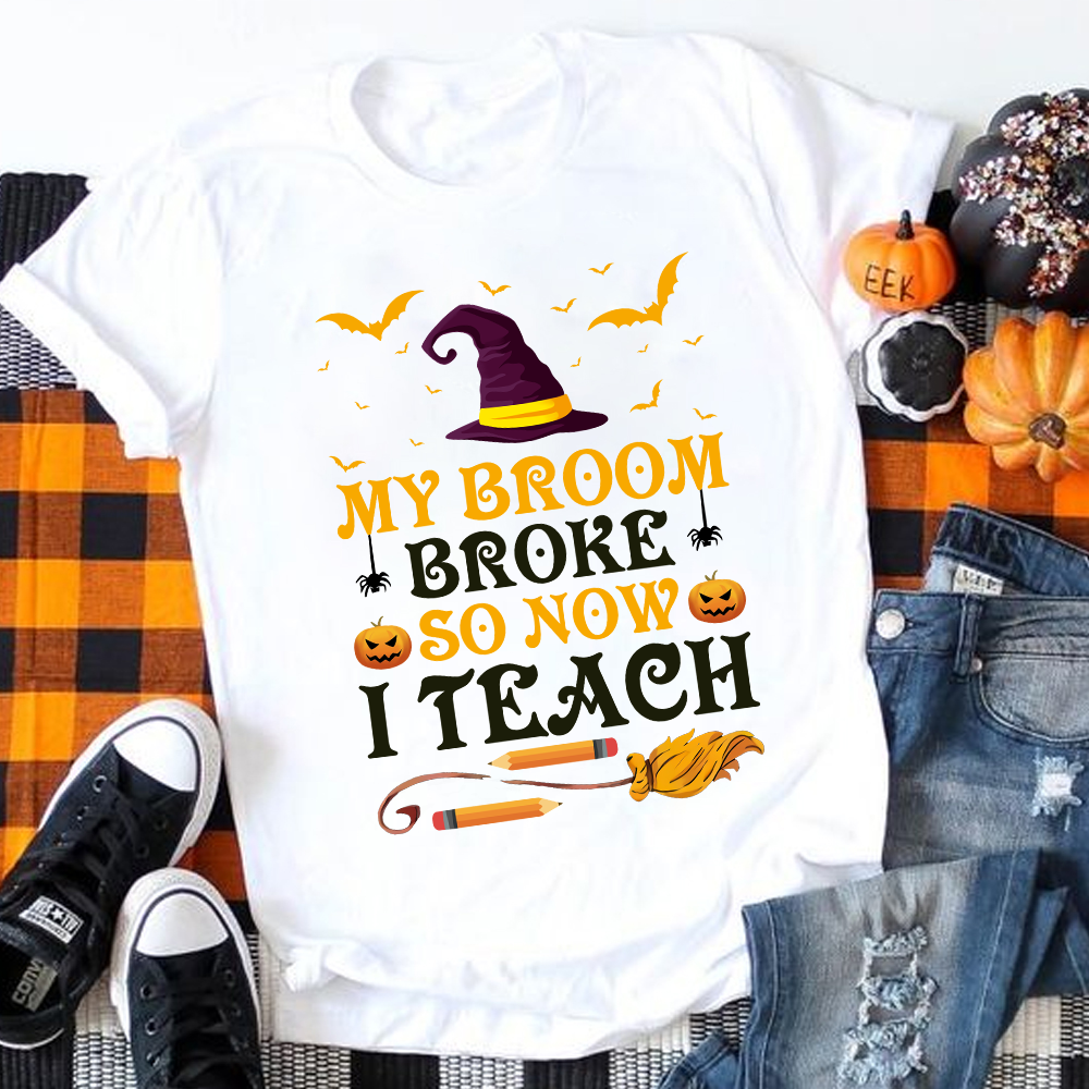 My Broom Broke So Now I Teach T-Shirt