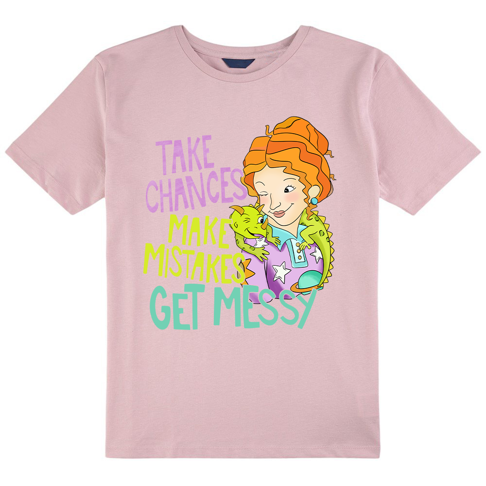 Take Chances Make Mistakes Get Messy Magic School Bus Kids T-Shirt