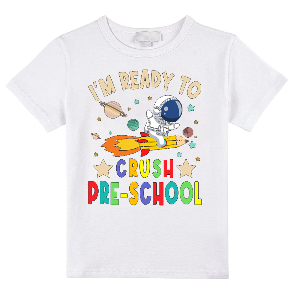 Personalized I'm Ready To Crush Pre-School  Kids T-Shirt