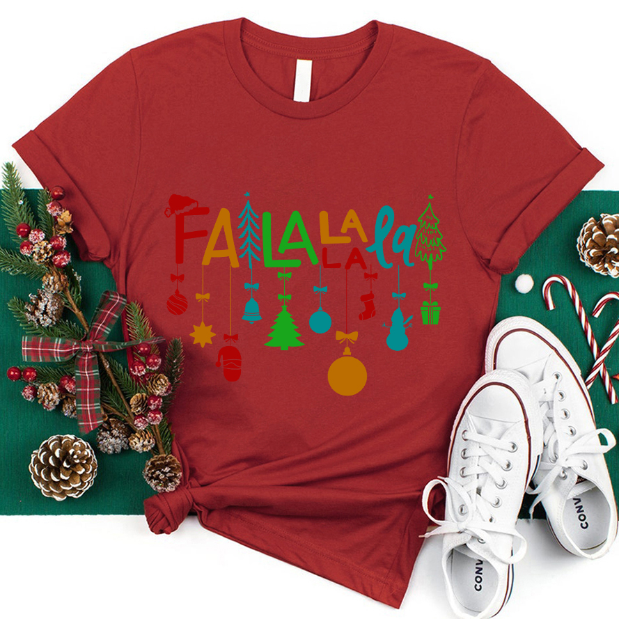 Fa La La La La Teacher T-Shirt