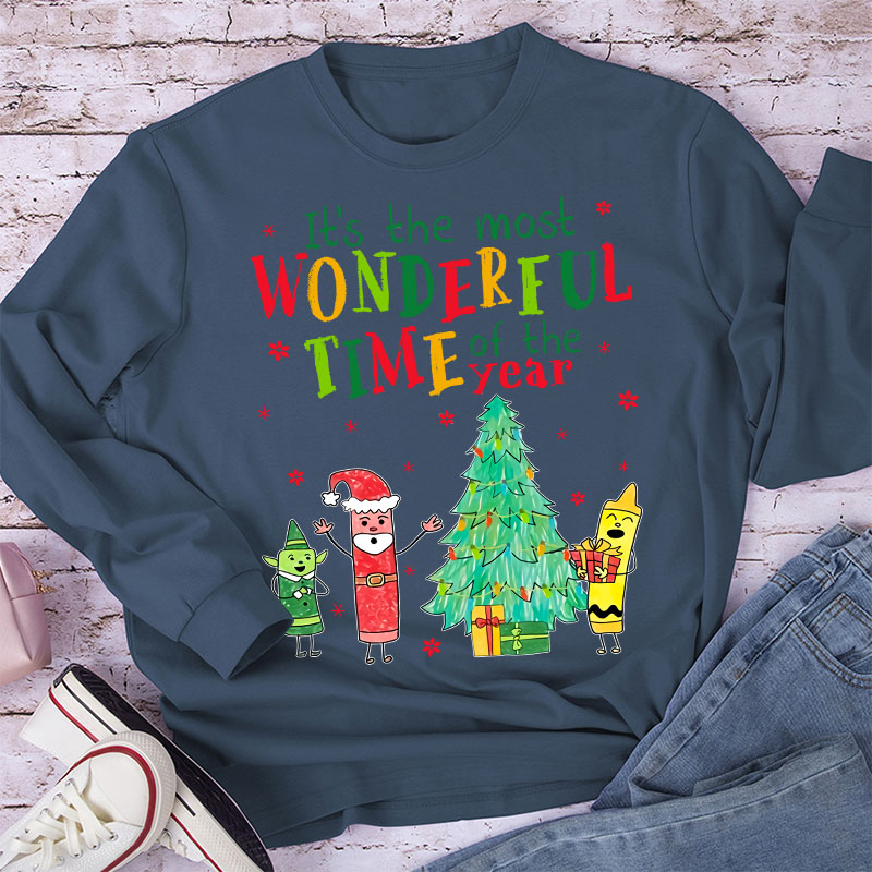 It's The Most Wonderful Time Of The Year Long Sleeve T-Shirt
