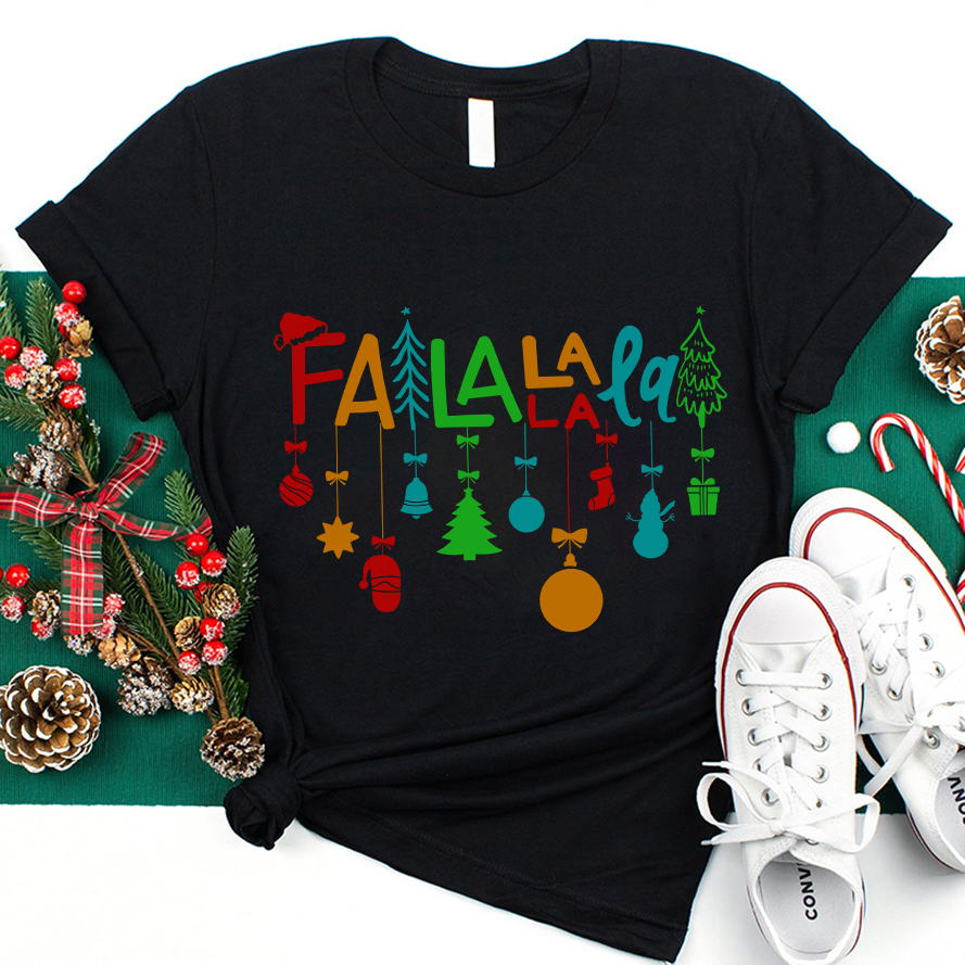 Fa La La La La Teacher T-Shirt
