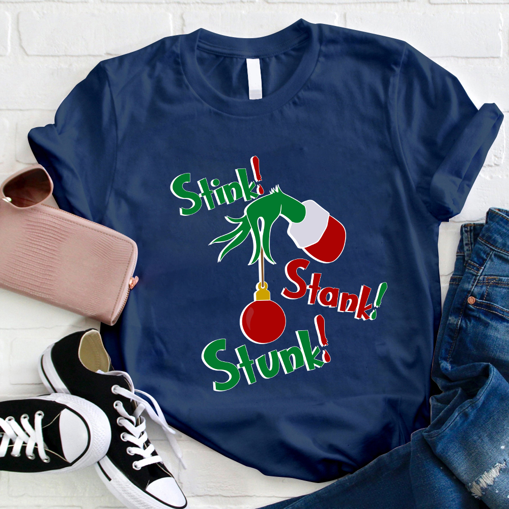 Stink Stank Stunk Teacher T-Shirt