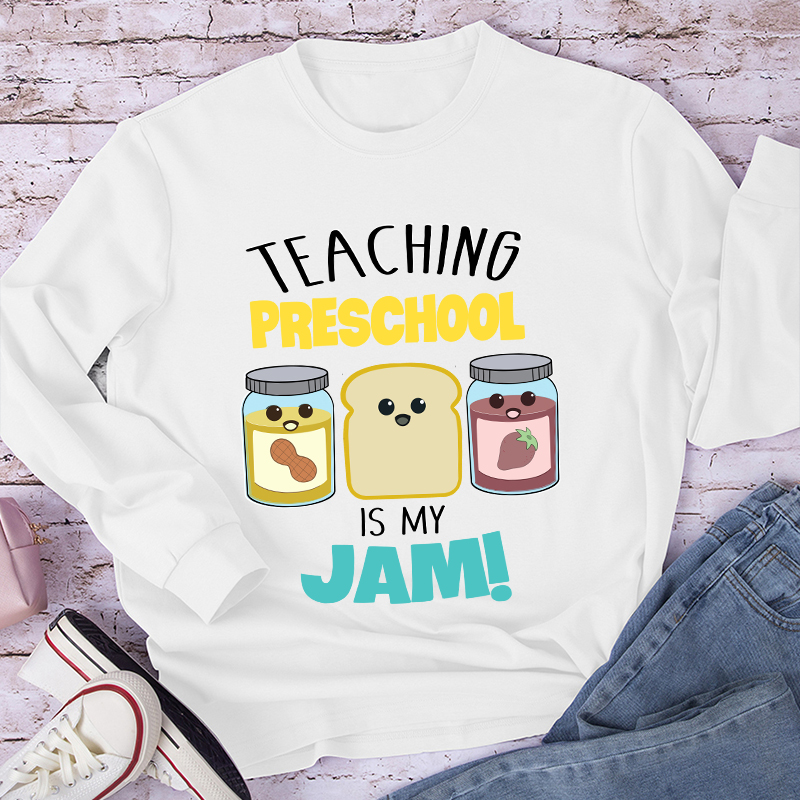 Teaching Is My Jam Long Sleeve T-Shirt