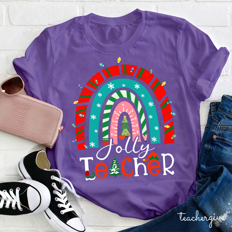What A Jolly Teacher Teacher T-Shirt