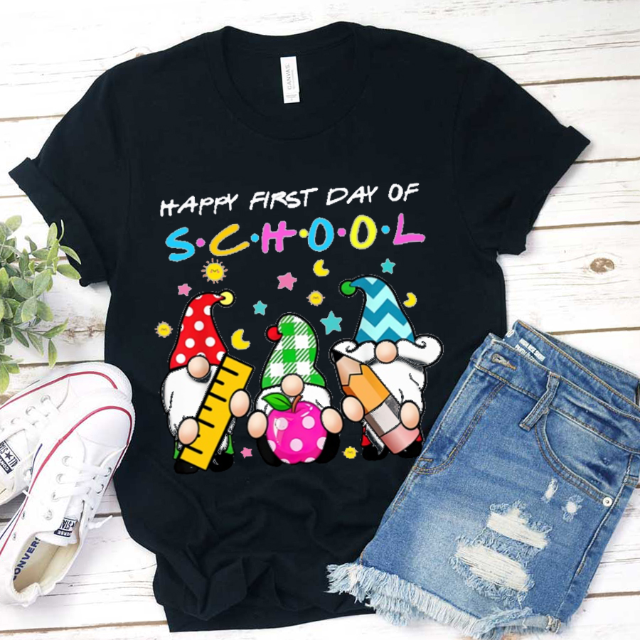 Happy First Day Of School Tiny Humans  T-Shirt