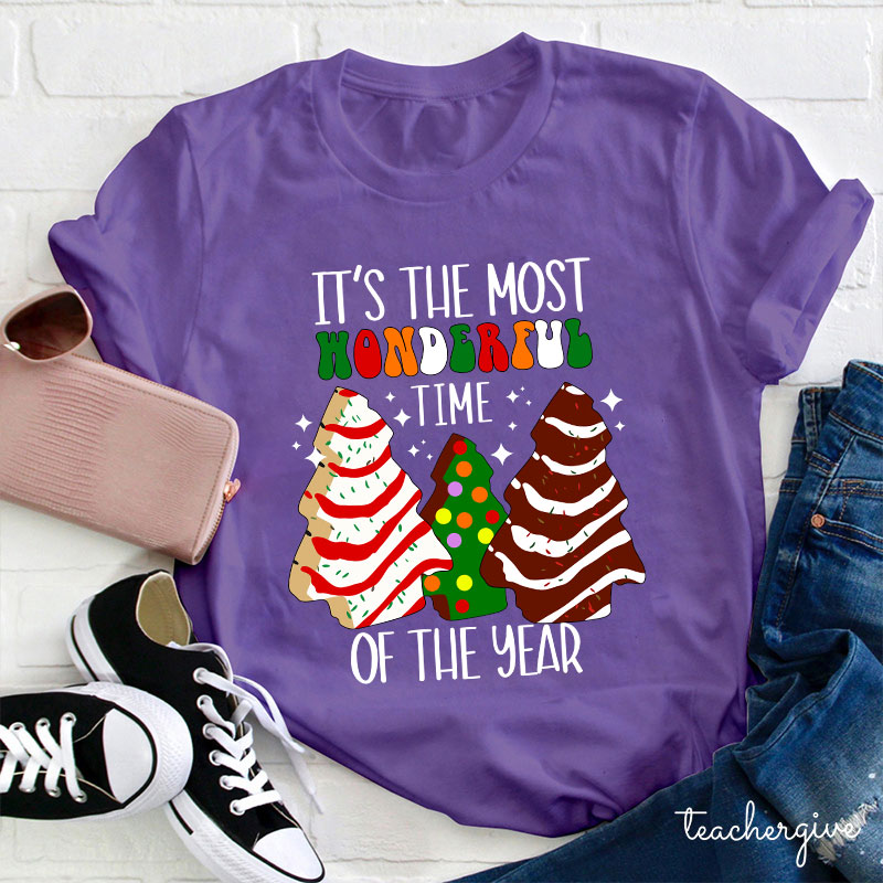 It's The Most Wonderful Time Of The Year Teacher T-Shirt