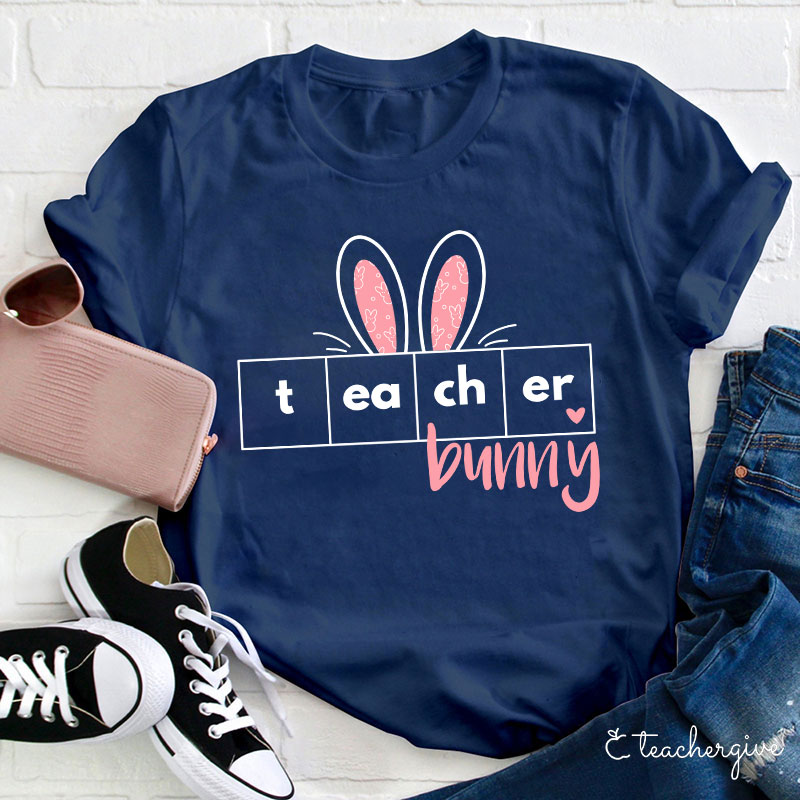 Teacher Bunny Teacher T-Shirt