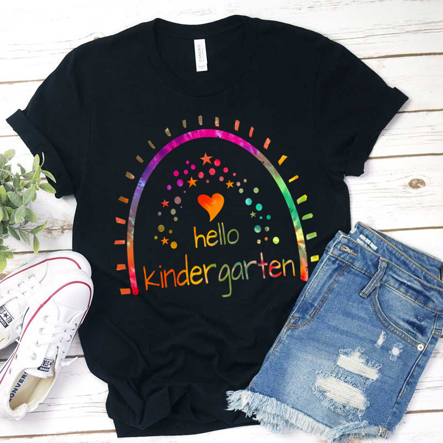 Personalized  Shining Colors Hello  Kindergarten T-Shirt