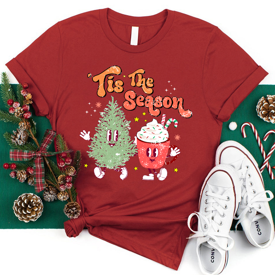 Tis The Season Merry Christmas Teacher T-Shirt