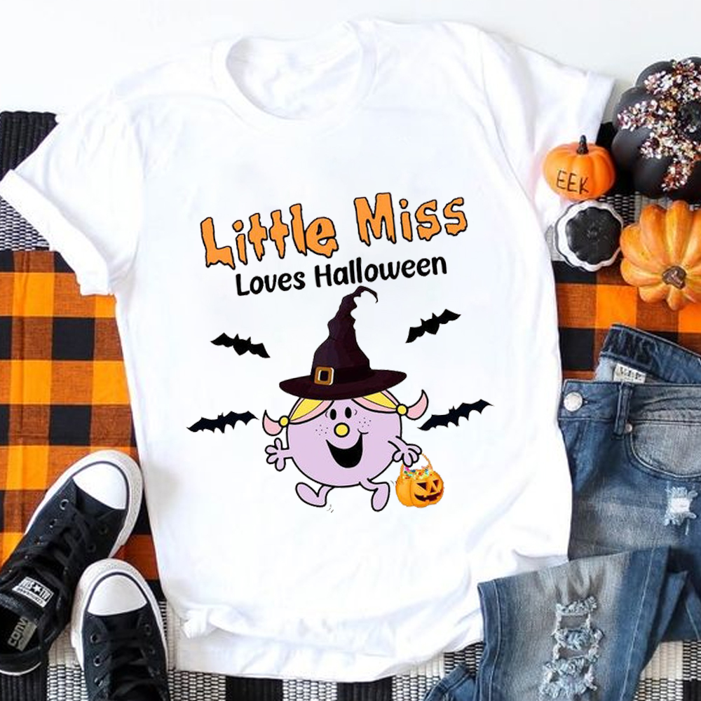Little Miss And Her Favorite Halloween T-Shirt