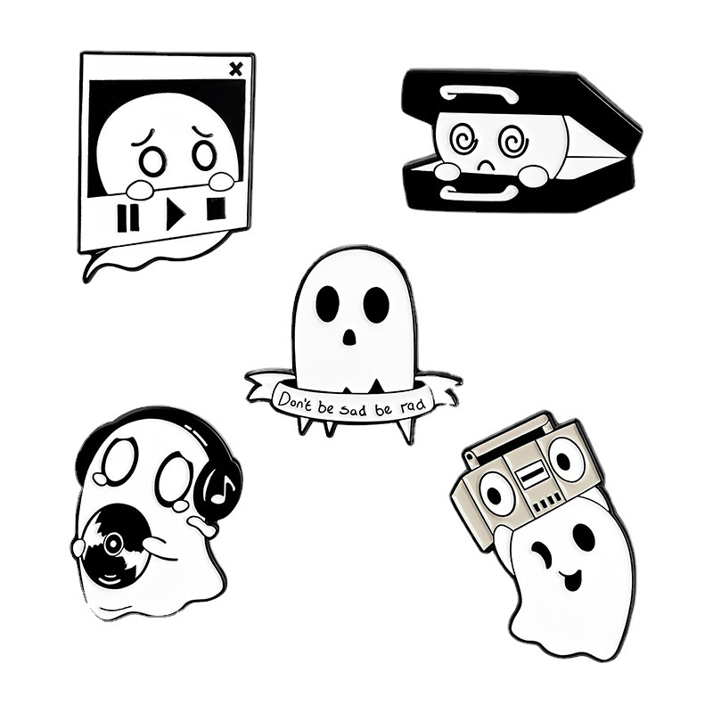 Music Ghost Series Pin Set