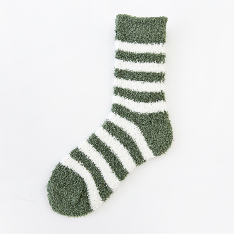 Cute Furry Christmas Stocking Teacher Socks
