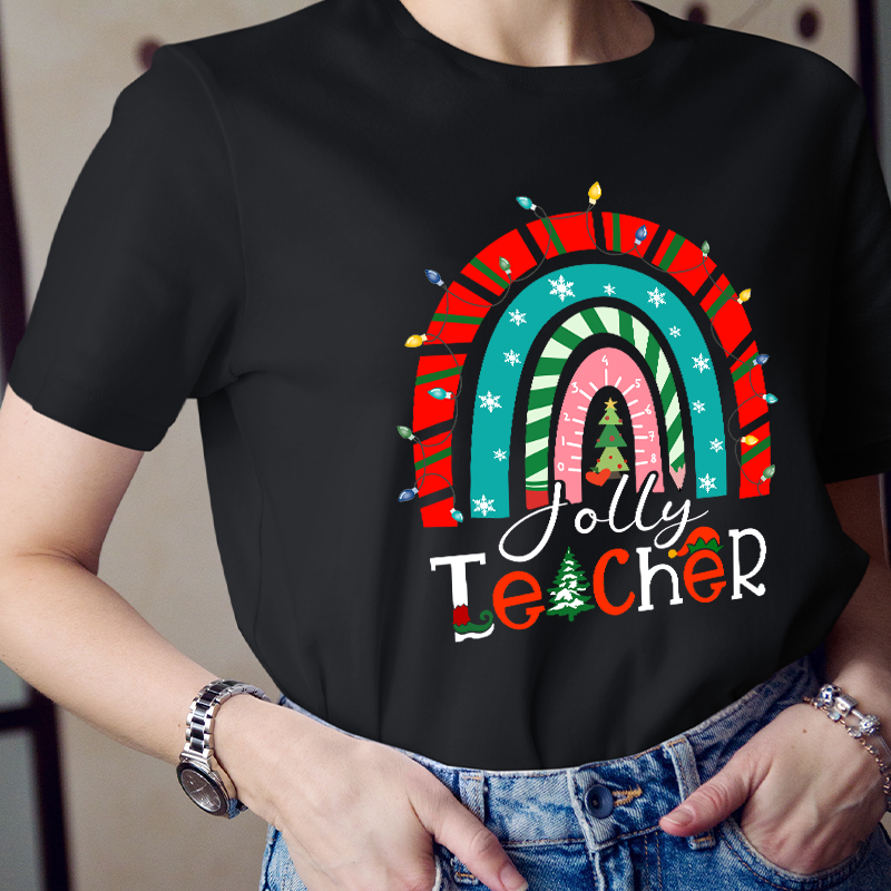 What A Jolly Teacher Teacher T-Shirt