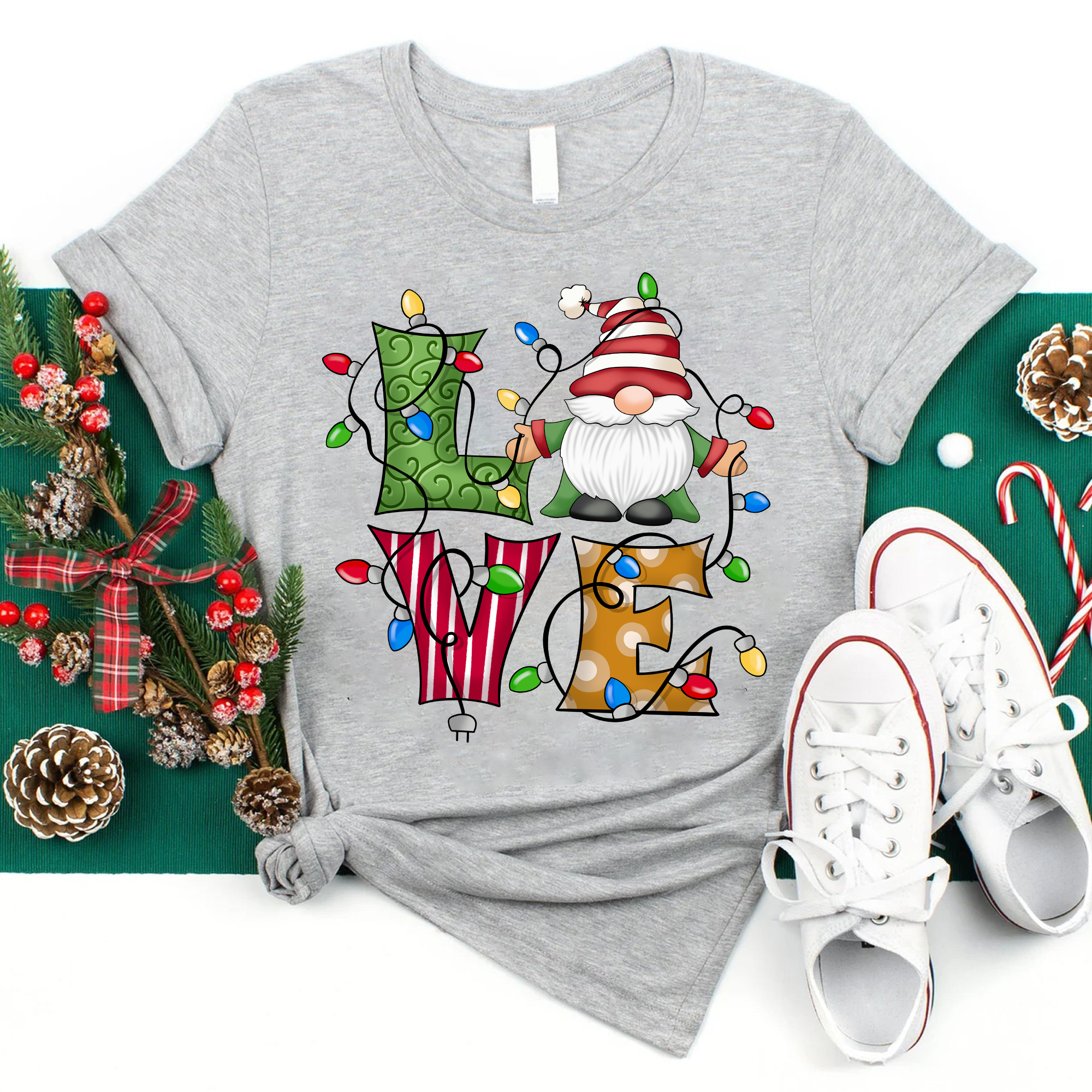 Love Gnomes Teacher T-Shirt