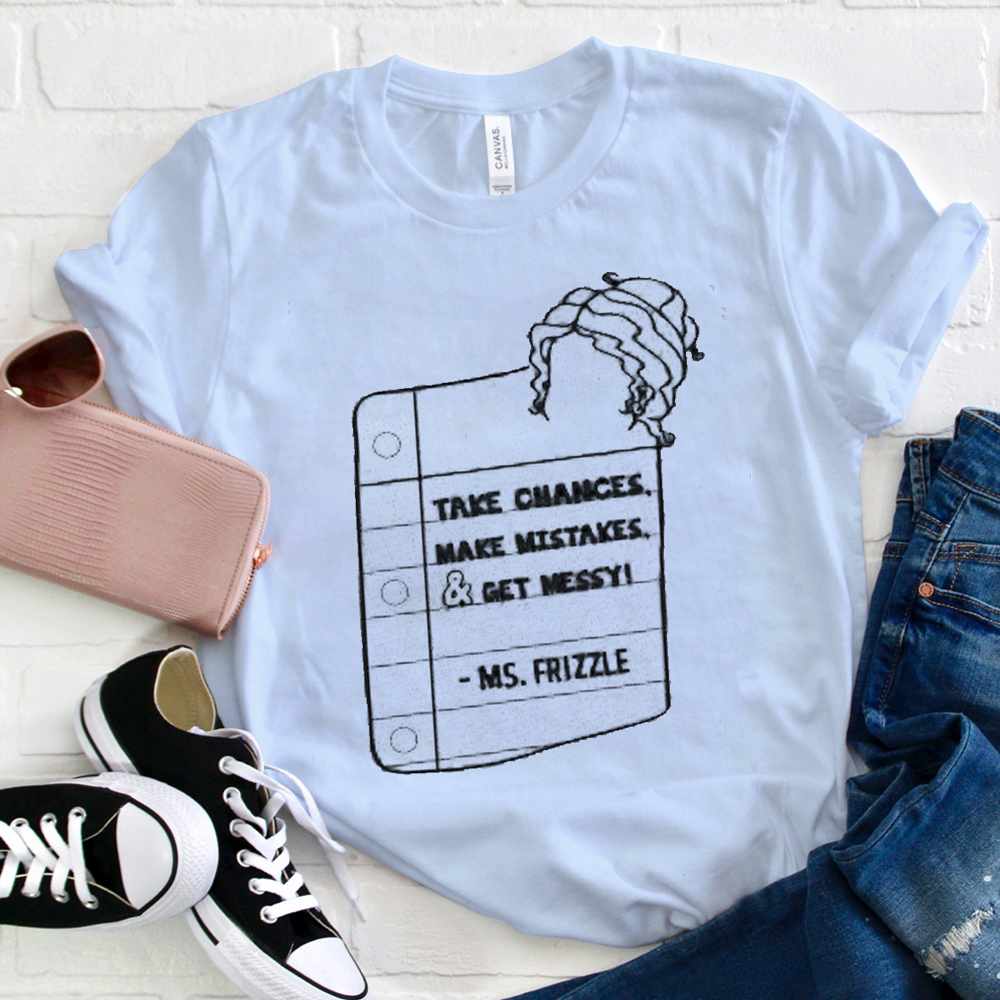 Persoanlized  Magic School Bus Teacher Name T-Shirt