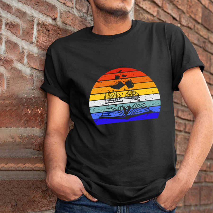 Retro Books T-Shirt