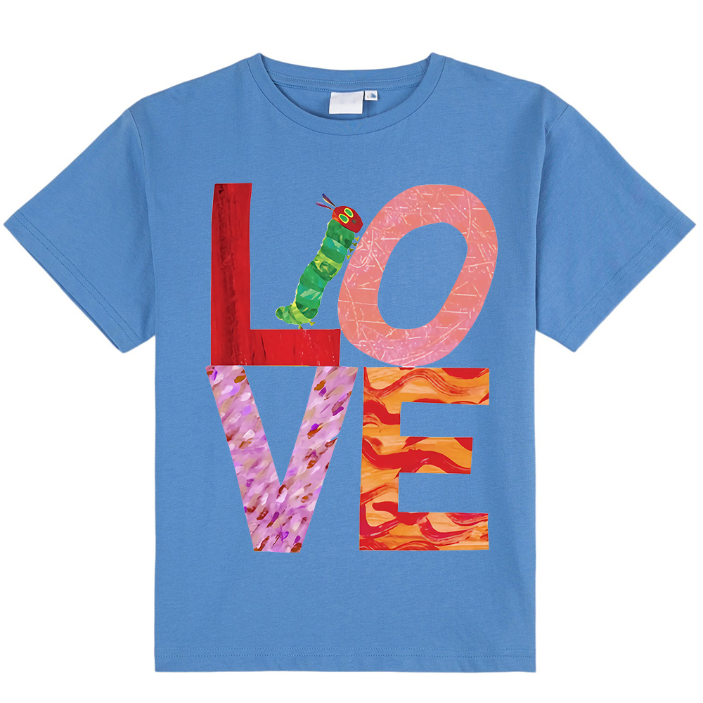 Love Letter Caterpillar  Kids T-Shirt